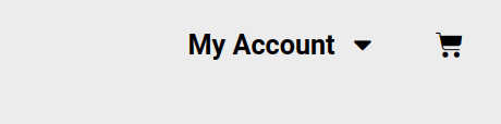my account button